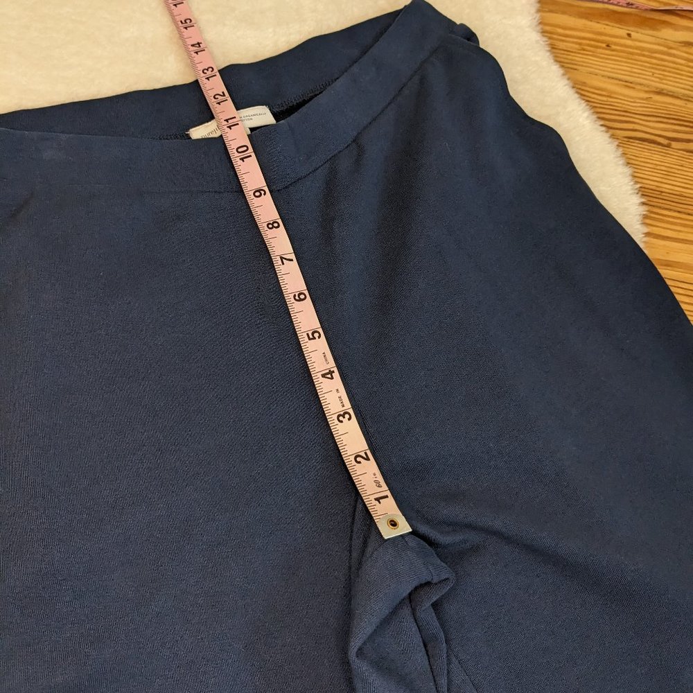 Pure J. Jill Wide Leg Pants in Navy Blue Small - Like New - Picture 5 of 8